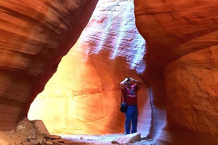 Experience a Secret Slot Canyon in Southern Utah!