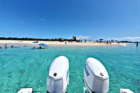 All-Inclusive 22ft Spider Boat to Icacos, Palomino & Palominito