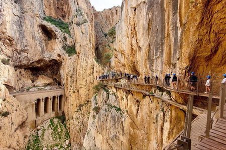 Caminito del Rey with Pickup from Malaga City