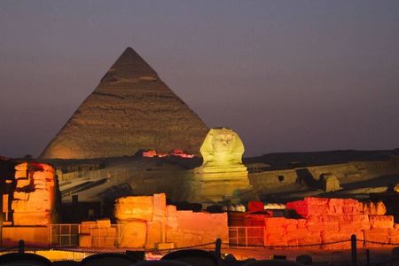 Sound & Light Show At Giza Pyramids