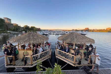 Moana Floating Tiki Bar on the Ottawa River