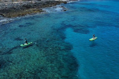 SUP Standup Paddling and Snorkeling Shared Experience
