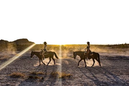 Morning or Sunset Horseback Riding with Breakfast or dinner incl.