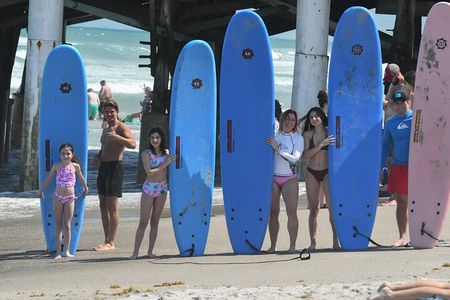 One Hour Surf Lesson with Experienced Instructor 