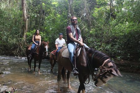 Horseback Riding in the jungle near Panama City