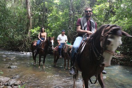 Horseback Riding in the jungle near Panama City