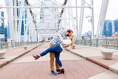 Nashville Private Couples Photoshoot on the Riverfront