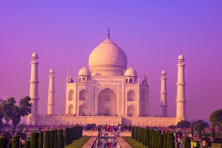 Sunset Taj Mahal and Agra Fort Half-Day Private Guided Tour