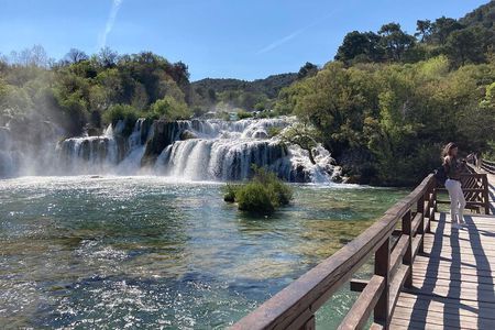 From Zadar Day Tour, Krka Waterfalls, Skradin Cruise, Swimming