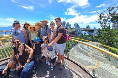 Golden Hand Bridge And Ba Na Hills tour from Hoi An/ Da Nang