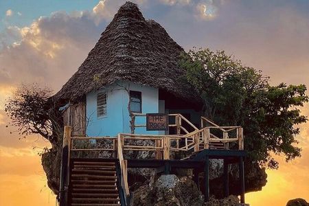 Monkey Tour; The Rock; Kuza Cave; Paje Beach; Salaam Cave Tour