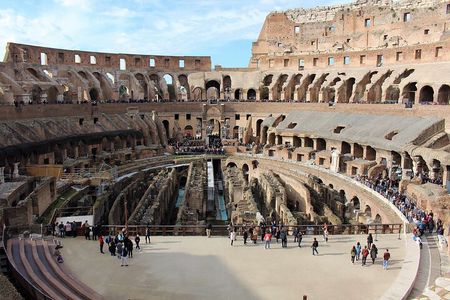  Colosseum Gladiators Gate & Arena Floor Semi-Private Tour