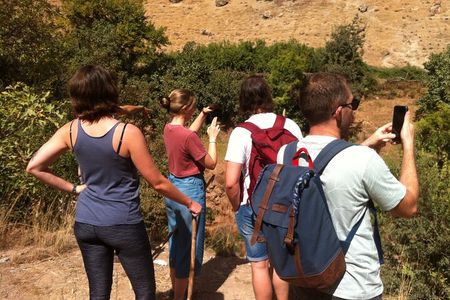 Visit the waterfall and hidden caves