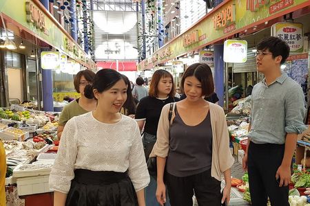 Busan history and market food tour with local chef