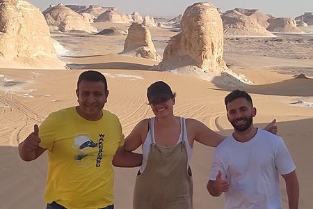 Black, White Desert and Bahariya Oasis Private Over night Camping