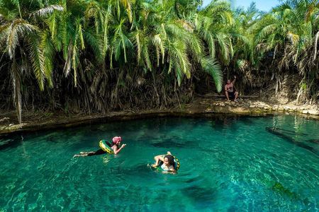 Chemka Hot Spring & Materuni Waterfalls with Sundowner Experience