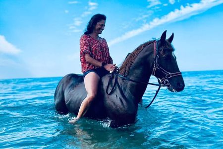 3-hour Horseback Ride Mountain and Beach Morocco