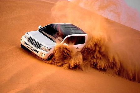 Desert Safari Dubai High Red Dunes, Camel Ride, BBQ At Camp