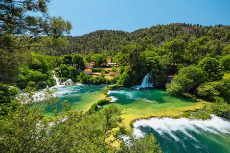 From Split: Krka Waterfalls Tour