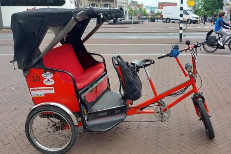 1 Hour Private Amsterdam Rickshaw Tour 