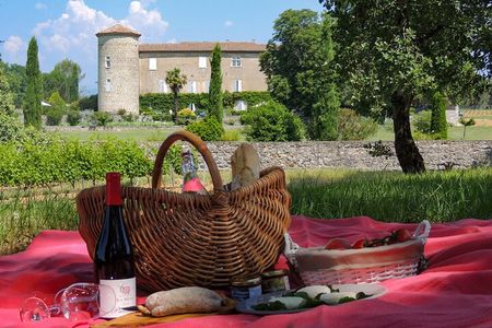 Wine excursion by electric bike guided by GPS Vallon Pont d'Arc