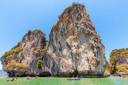 Phang Nga Bay and James Bond Island with Canoeing By Big Boat