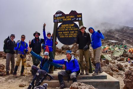Climb Mt. Meru and 4 hours Game drive Safari.