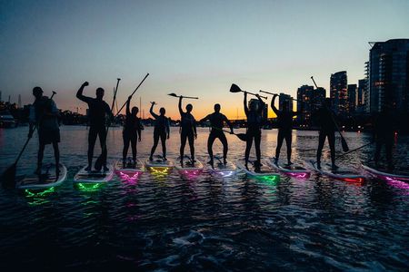 Light the Night Kayak or Stand-Up Paddleboard Tour in Vancouver