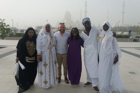 Full-Day Tour in Abu Dhabi with Pick up, Grand Mosque