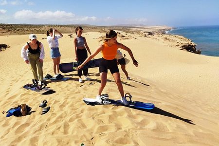 SUNSET Sandbording in AGADIR