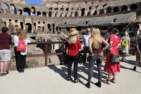 Colosseum Arena Private Tour with Access Forum and Palatine hill