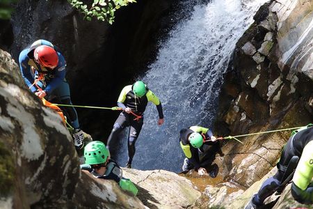 Falls of Bruar Canyoning