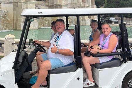 Rome Highlights City Tour by Golf Cart with Gelato