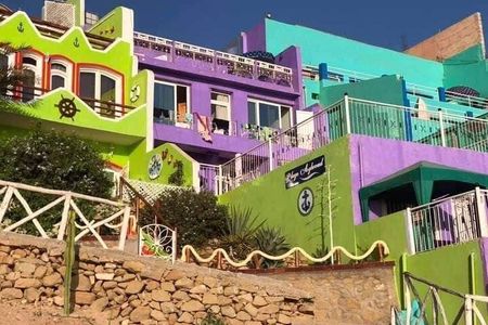 Sandboarding adventure and painted village 1/2 day from Agadir or Taghazout