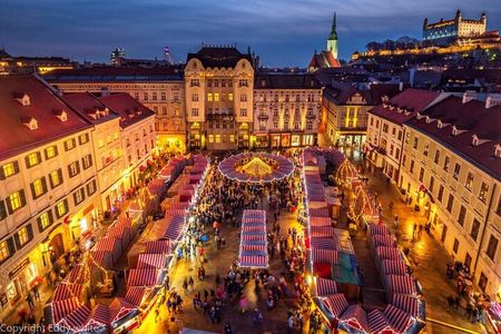 Christmas Market Tour of Bratislava