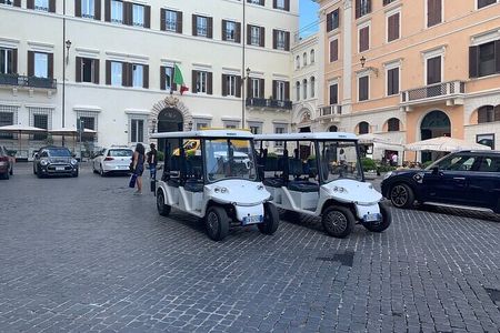 Rome Golf Cart Tour Adventure