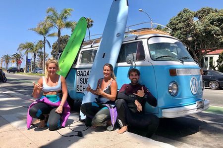 Surf Lesson for Beginners in Santa Monica