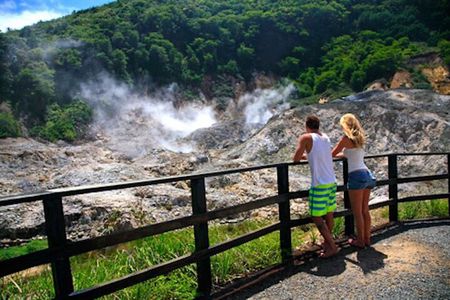 Saint Lucia Pitons Waterfalls and Mud Bath Experience.