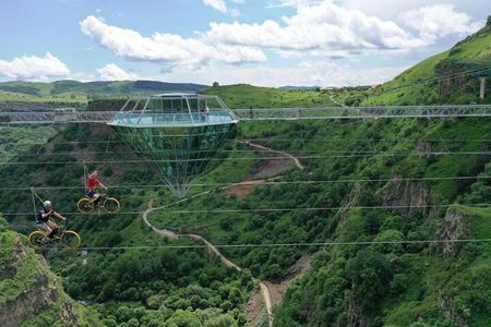 Diamond bridge and Dashbashi canyon day excursion from Tbilisi