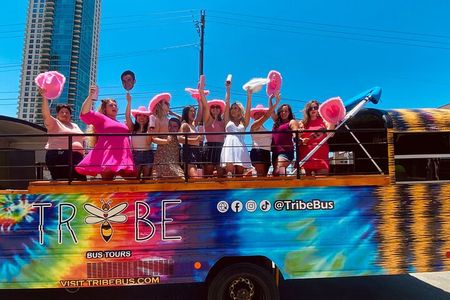 Roofless Party Bus Tour in Downtown Austin 