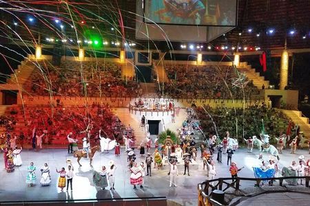 Xcaret Park! Nightshow, Underground River & Transportation