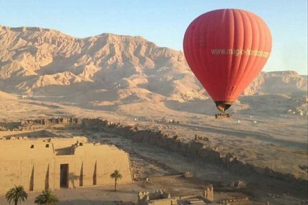Hot Air Balloon Ride over Luxor with Safety Measures