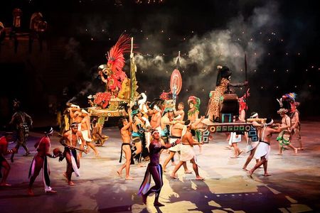 Xcaret Park, Buffet & Night Show! Roundtrip from Cancun