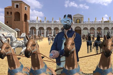 Rome: Circus Maximus Virtual Reality Game near the Colosseum
