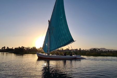 Amazing Sunset sailing by Felucca in Luxor -2 Hours (Private)