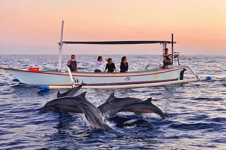 Private Full-Day Lovina Dolphin Watching and Snorkeling Boat Tour