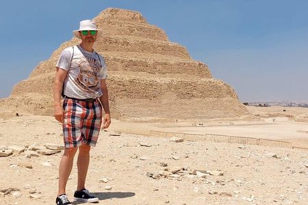 Private Tour Sakkara Step Pyramid&Alabaster sphinx in Memphis