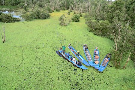 2-Day Mekong Delta: Gieng Island & Tram Chim National Park