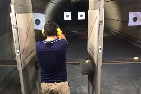 5 Guns Shooting in Bratislava Downtown Shooting Range