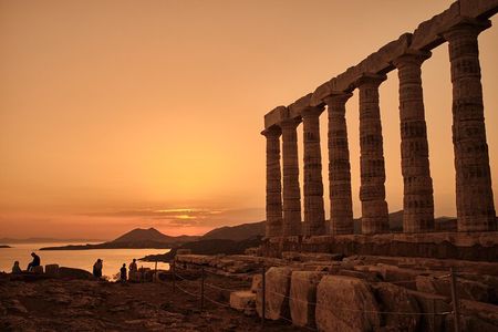 Sunset - Temple of Poseidon Half Day Private Tour